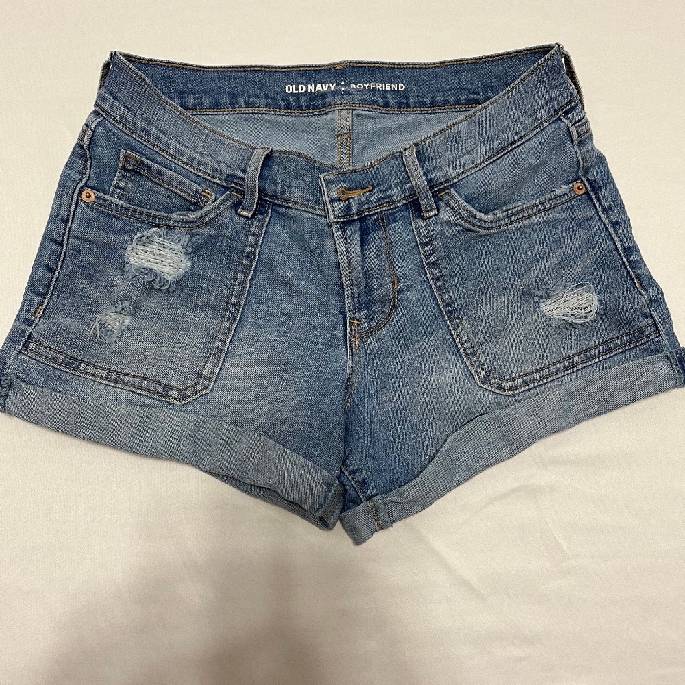 old navy boyfriend shorts
